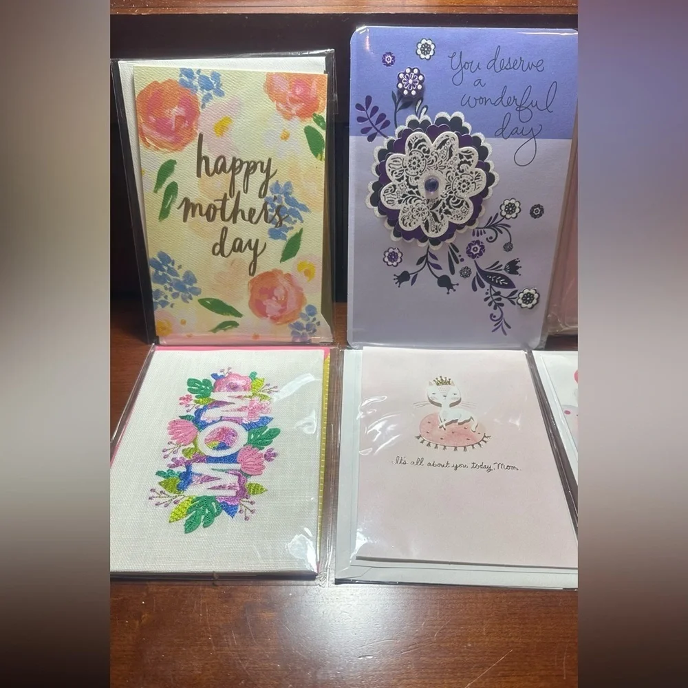 Hallmark Signature Mother’s Day 8 Card Lot